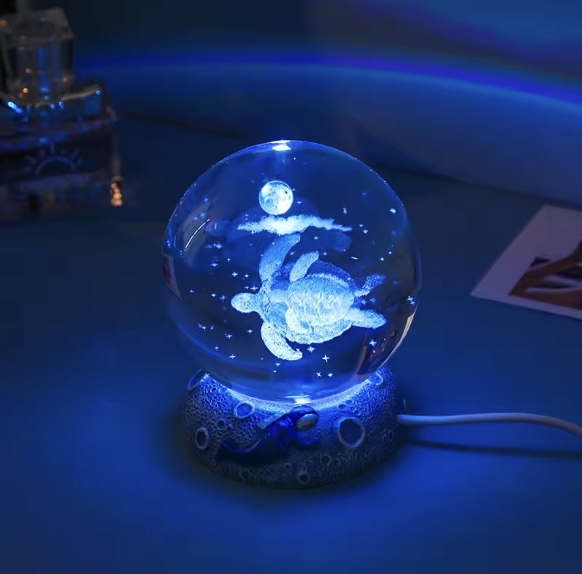 Antico Viaggio – Sfera Cristallo "Turtle"