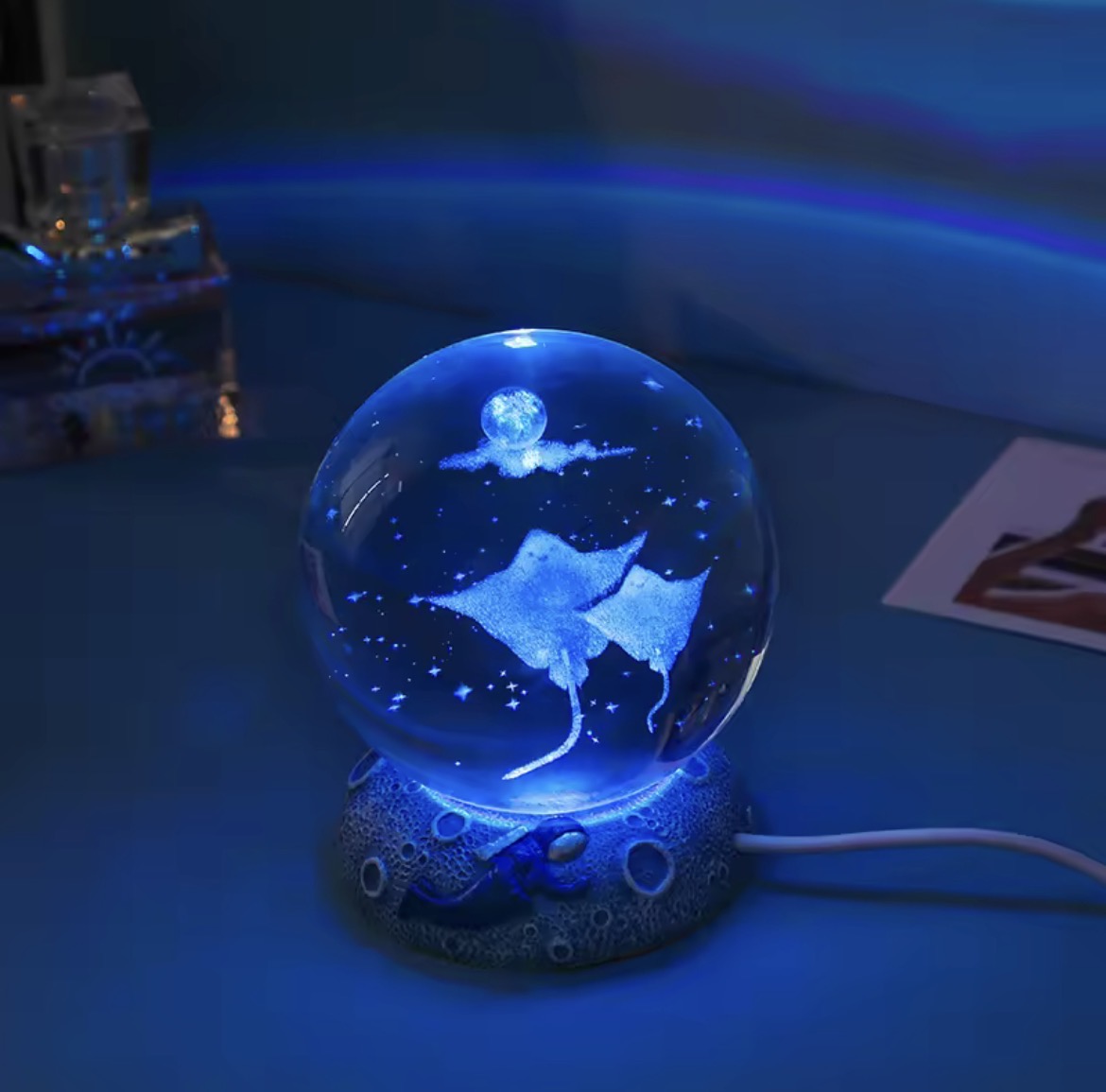 Volo Marino – Sfera Cristallo "Manta"