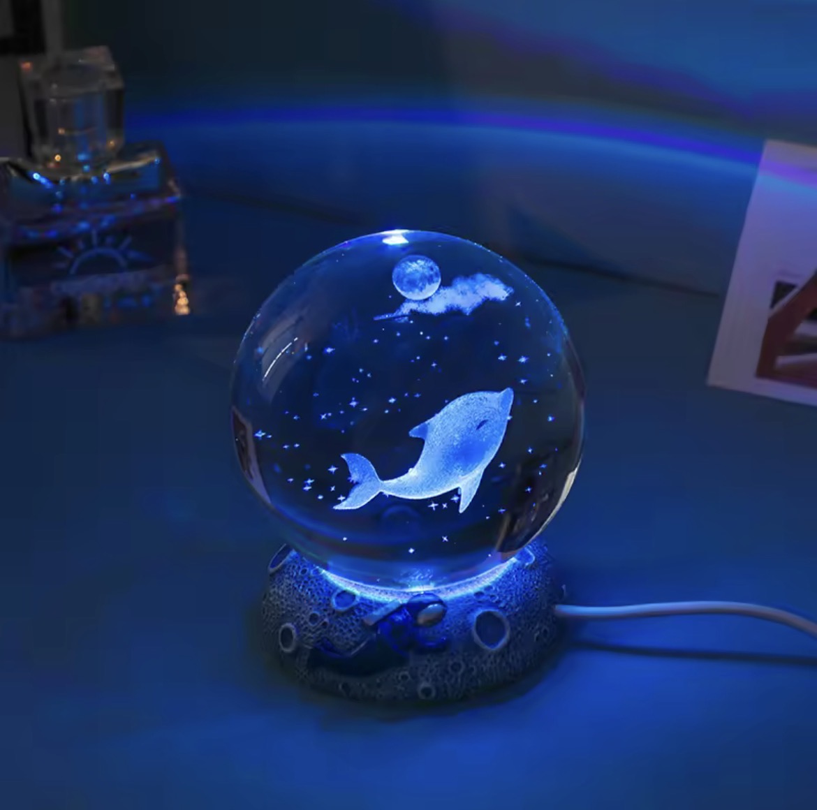 Salto di Luce – Sfera Cristallo "Dolphin"